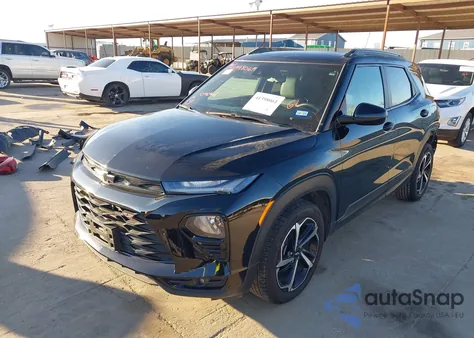2021 Chevrolet Trailblazer Fwd Rs из США, поврежденный, VIN KL79MTSL8MB162986